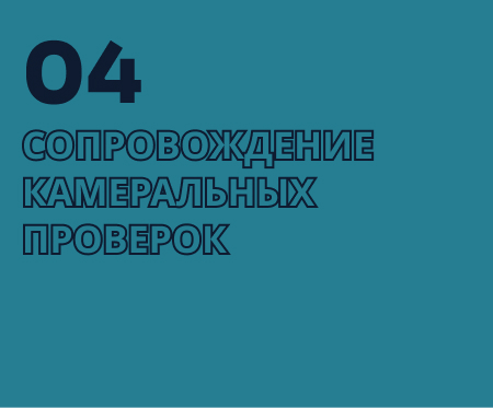 Бухгалтерское сопровождение камеральных проверок